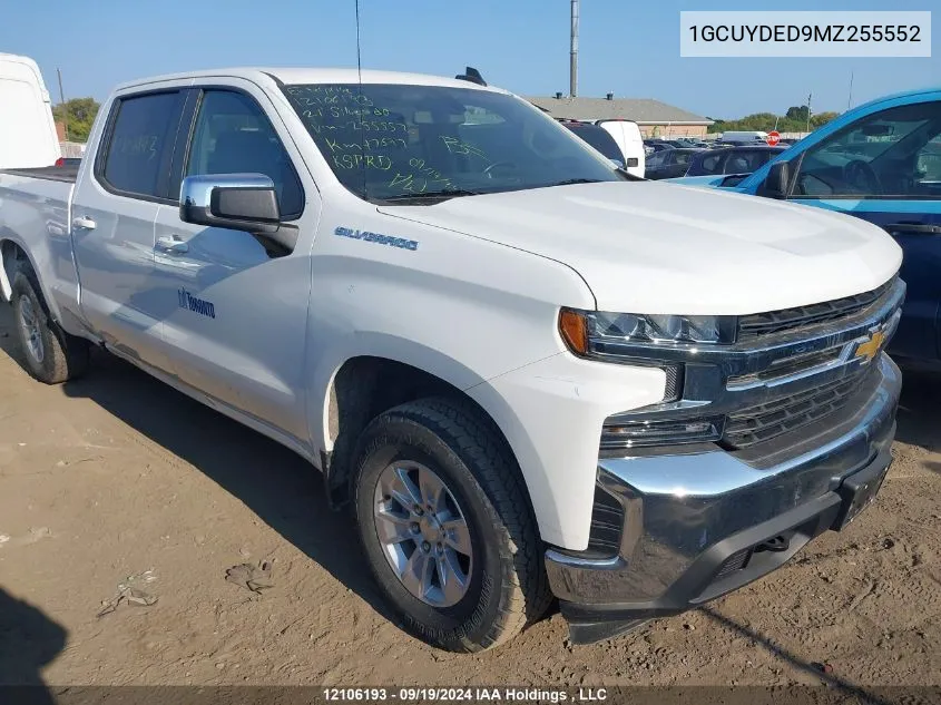 1GCUYDED9MZ255552 2021 Chevrolet Silverado 1500