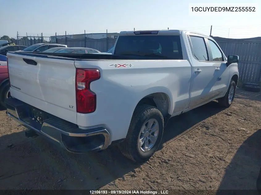 1GCUYDED9MZ255552 2021 Chevrolet Silverado 1500