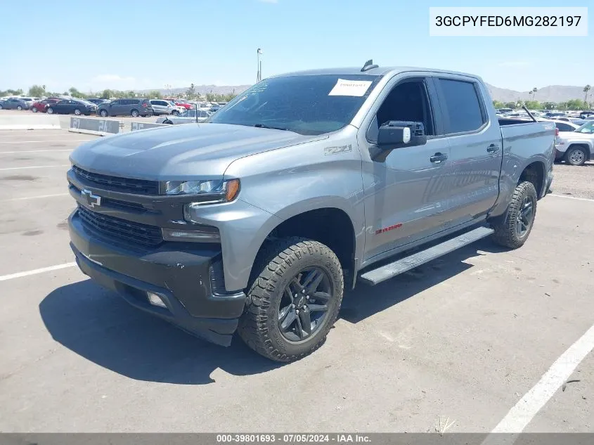 2021 Chevrolet Silverado 1500 4Wd Short Bed Lt Trail Boss VIN: 3GCPYFED6MG282197 Lot: 39801693