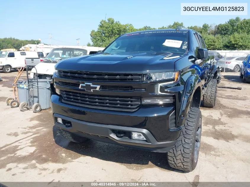 2021 Chevrolet Silverado 1500 4Wd Short Bed Rst VIN: 3GCUYEEL4MG125823 Lot: 40314945