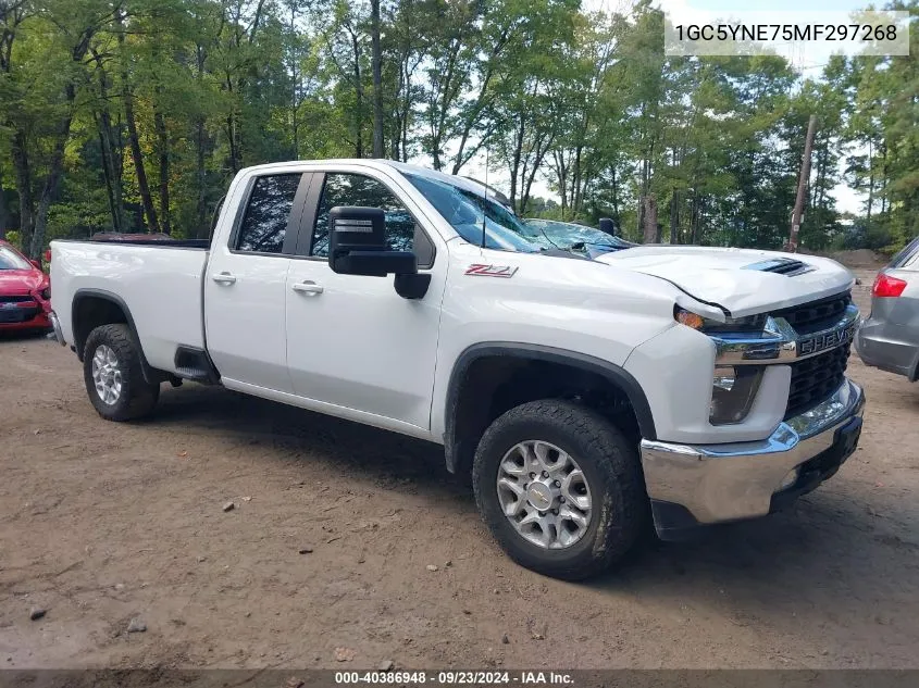 2021 Chevrolet Silverado 2500Hd K2500 Heavy Duty Lt VIN: 1GC5YNE75MF297268 Lot: 40386948