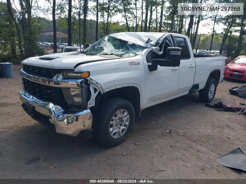 2021 Chevrolet Silverado 2500Hd K2500 Heavy Duty Lt VIN: 1GC5YNE75MF297268 Lot: 40386948