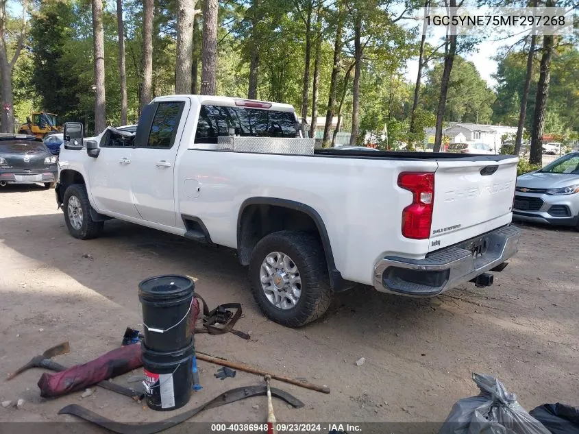 2021 Chevrolet Silverado 2500Hd K2500 Heavy Duty Lt VIN: 1GC5YNE75MF297268 Lot: 40386948