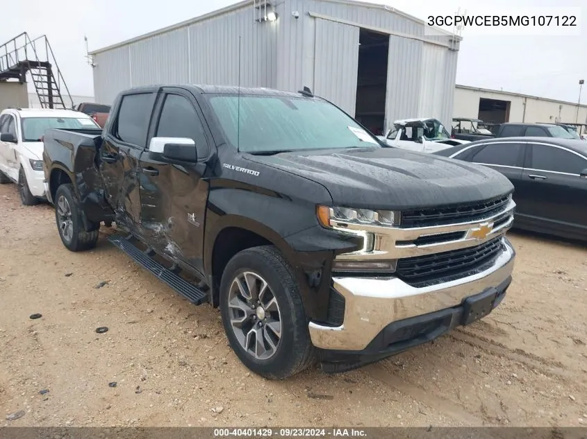 2021 Chevrolet Silverado VIN: 3GCPWCEB5MG107122 Lot: 40401429