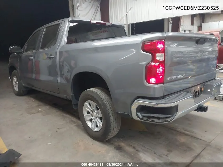 1GCPWCED6MZ230525 2021 Chevrolet Silverado 1500 2Wd Short Bed Lt