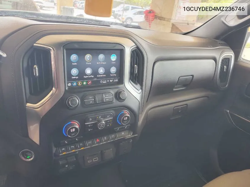 1GCUYDED4MZ236746 2021 Chevrolet Silverado K1500 Lt