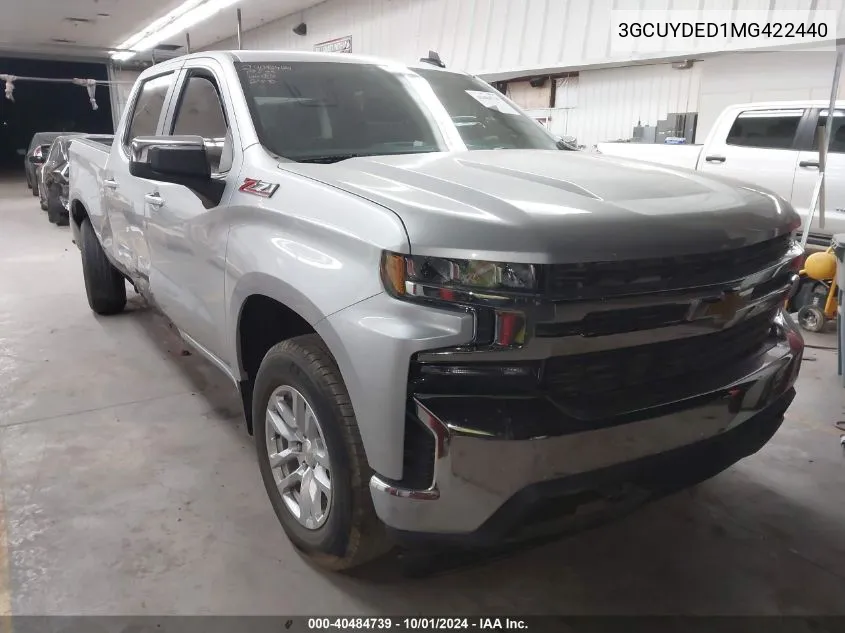 3GCUYDED1MG422440 2021 Chevrolet Silverado K1500 Lt