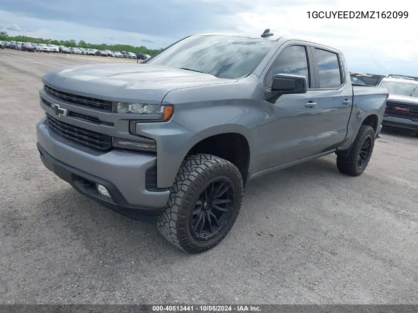 1GCUYEED2MZ162099 2021 Chevrolet Silverado K1500 Rst