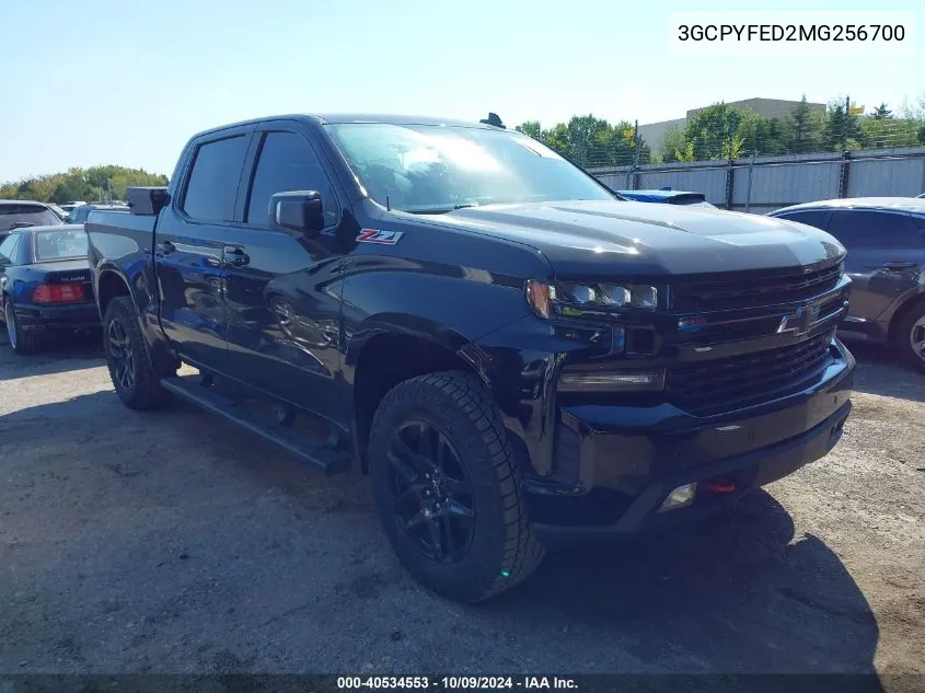 2021 Chevrolet Silverado 1500 K1500 Lt Trail Boss VIN: 3GCPYFED2MG256700 Lot: 40534553