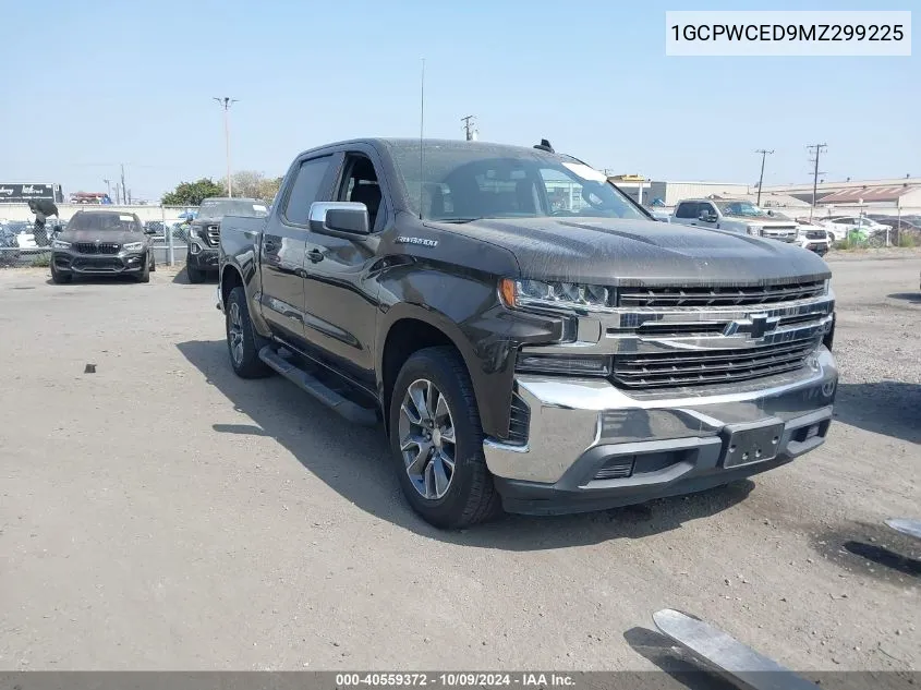 2021 Chevrolet Silverado 1500 2Wd Short Bed Lt VIN: 1GCPWCED9MZ299225 Lot: 40559372