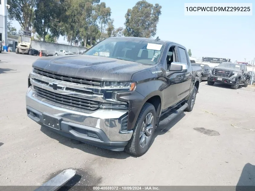 1GCPWCED9MZ299225 2021 Chevrolet Silverado 1500 2Wd Short Bed Lt