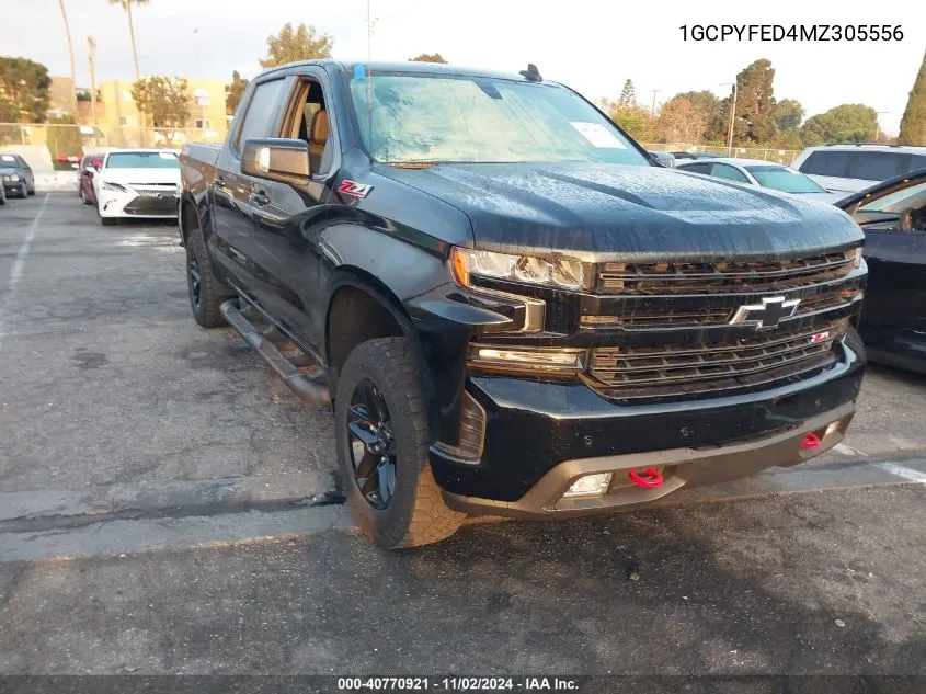 2021 Chevrolet Silverado 1500 4Wd Short Bed Lt Trail Boss VIN: 1GCPYFED4MZ305556 Lot: 40770921