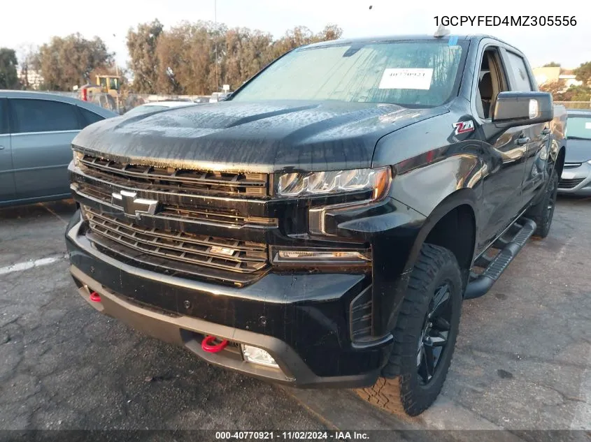 2021 Chevrolet Silverado 1500 4Wd Short Bed Lt Trail Boss VIN: 1GCPYFED4MZ305556 Lot: 40770921