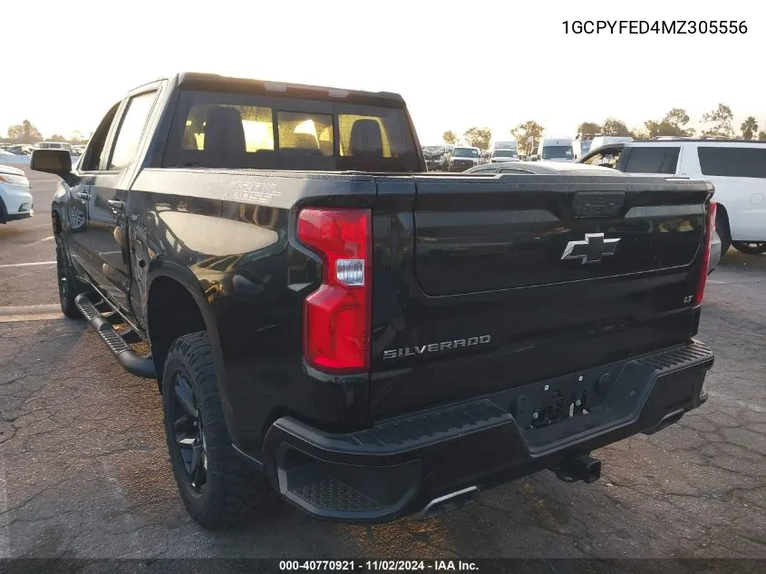 2021 Chevrolet Silverado 1500 4Wd Short Bed Lt Trail Boss VIN: 1GCPYFED4MZ305556 Lot: 40770921