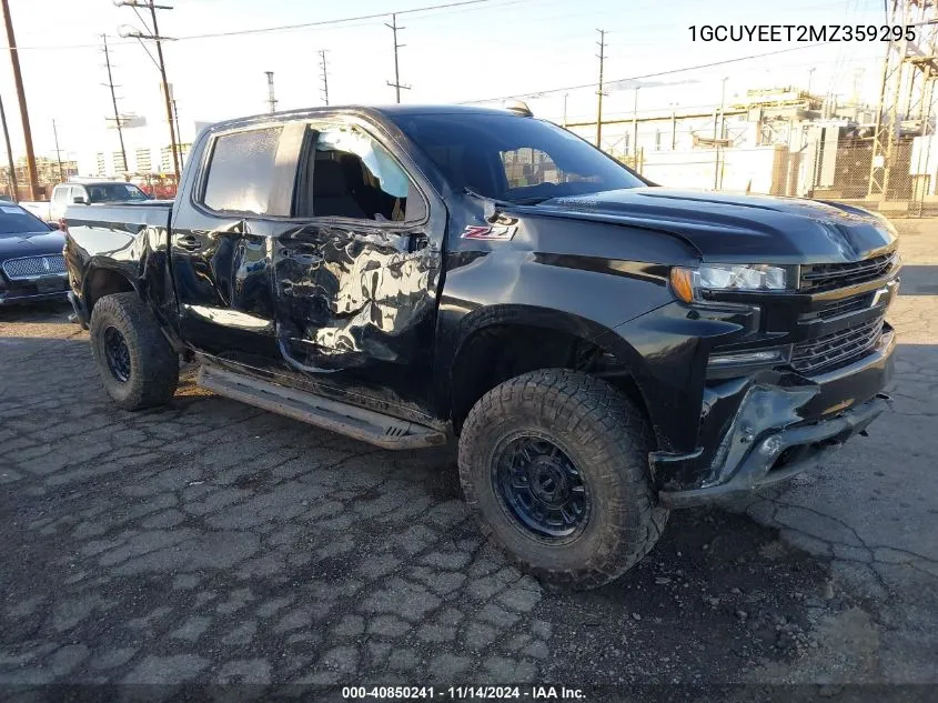 2021 Chevrolet Silverado 1500 4Wd Short Bed Rst VIN: 1GCUYEET2MZ359295 Lot: 40850241