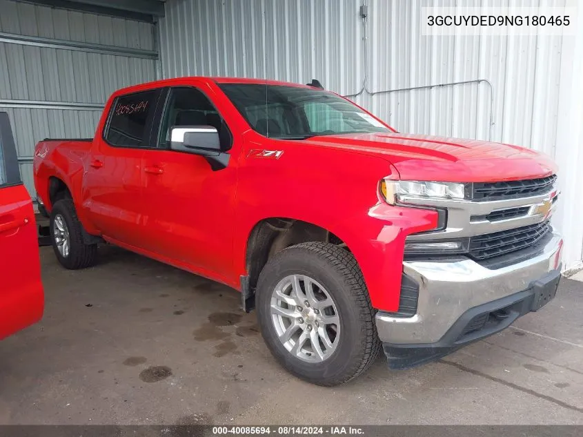 3GCUYDED9NG180465 2022 Chevrolet Silverado 1500 Ltd K1500 Lt