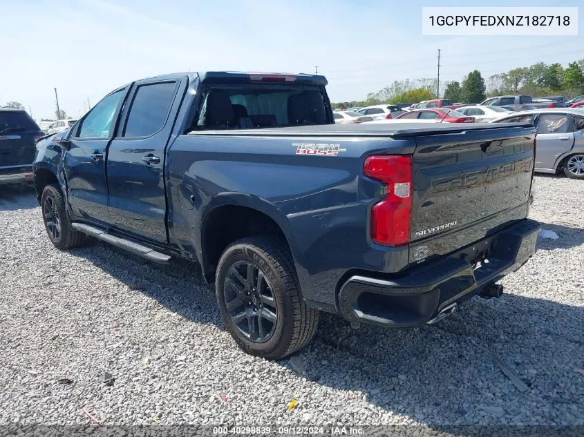 1GCPYFEDXNZ182718 2022 Chevrolet Silverado Ltd K1500 Lt Trail Boss