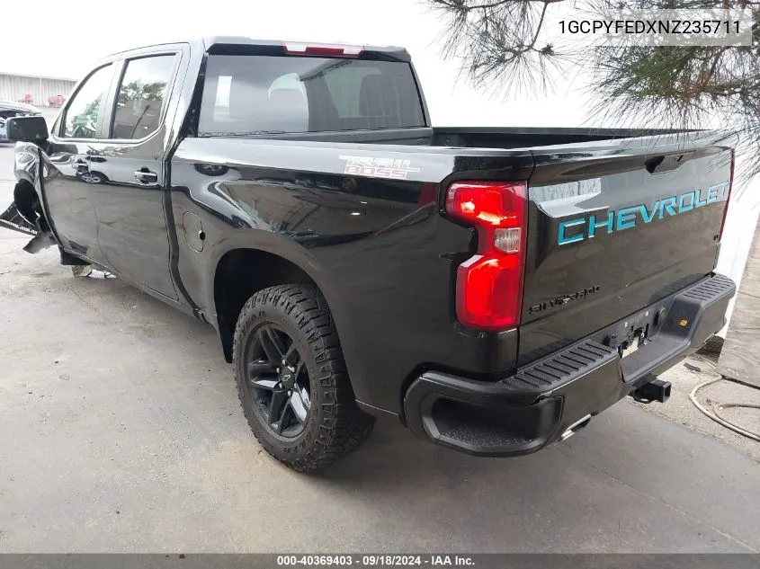 2022 Chevrolet Silverado 1500 Ltd 4Wd Short Bed Lt Trail Boss VIN: 1GCPYFEDXNZ235711 Lot: 40369403