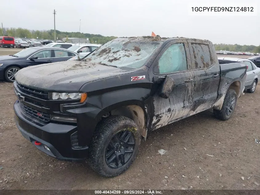 2022 Chevrolet Silverado 1500 Ltd 4Wd Short Bed Lt Trail Boss VIN: 1GCPYFED9NZ124812 Lot: 40434259