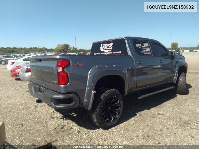 2022 Chevrolet Silverado 1500 Ltd 4Wd Short Bed Rst VIN: 1GCUYEEL9NZ158902 Lot: 40468384