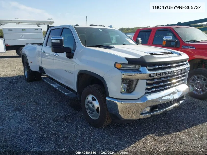 2022 Chevrolet Silverado 3500Hd 4Wd Long Bed Ltz VIN: 1GC4YUEY9NF365734 Lot: 40484586