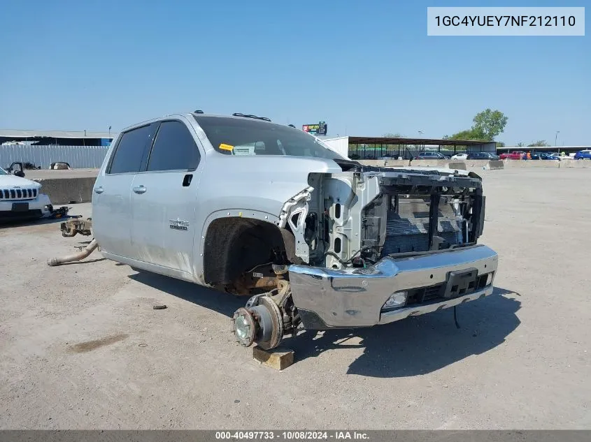 2022 Chevrolet Silverado 3500Hd 4Wd Long Bed Ltz VIN: 1GC4YUEY7NF212110 Lot: 40497733