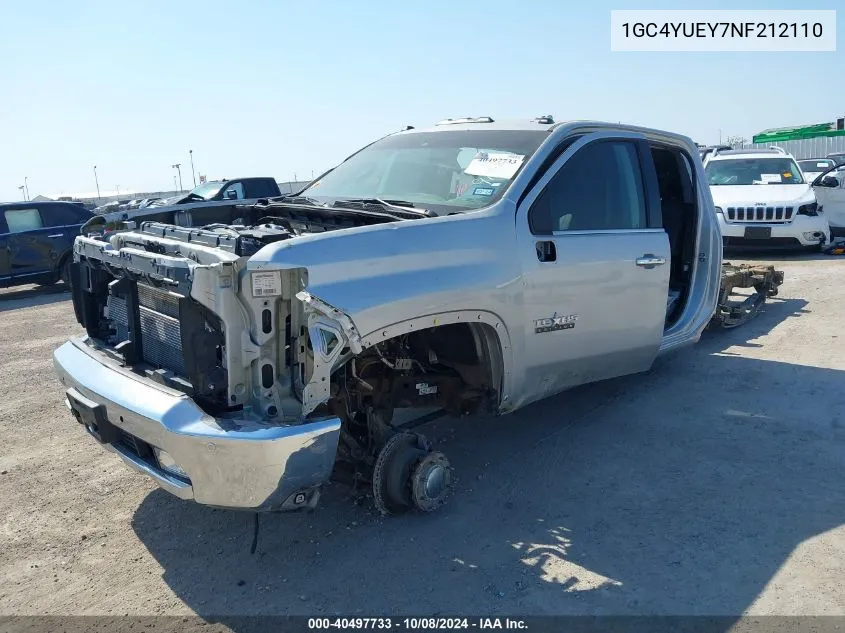 2022 Chevrolet Silverado 3500Hd 4Wd Long Bed Ltz VIN: 1GC4YUEY7NF212110 Lot: 40497733