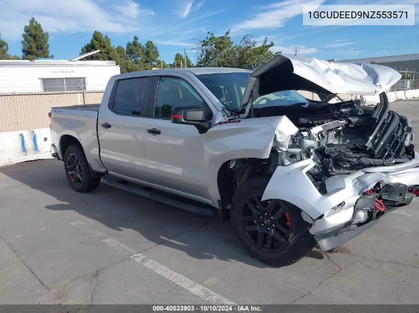 2022 Chevrolet Silverado 1500 4Wd Short Bed Rst VIN: 1GCUDEED9NZ553571 Lot: 40533903