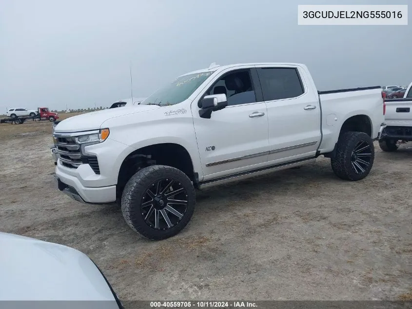 2022 Chevrolet Silverado 1500 4Wd Short Bed High Country/4Wd Standard Bed High Country VIN: 3GCUDJEL2NG555016 Lot: 40559705