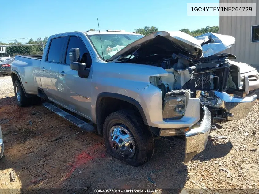 2022 Chevrolet Silverado 3500Hd K3500 Lt VIN: 1GC4YTEY1NF264729 Lot: 40577013