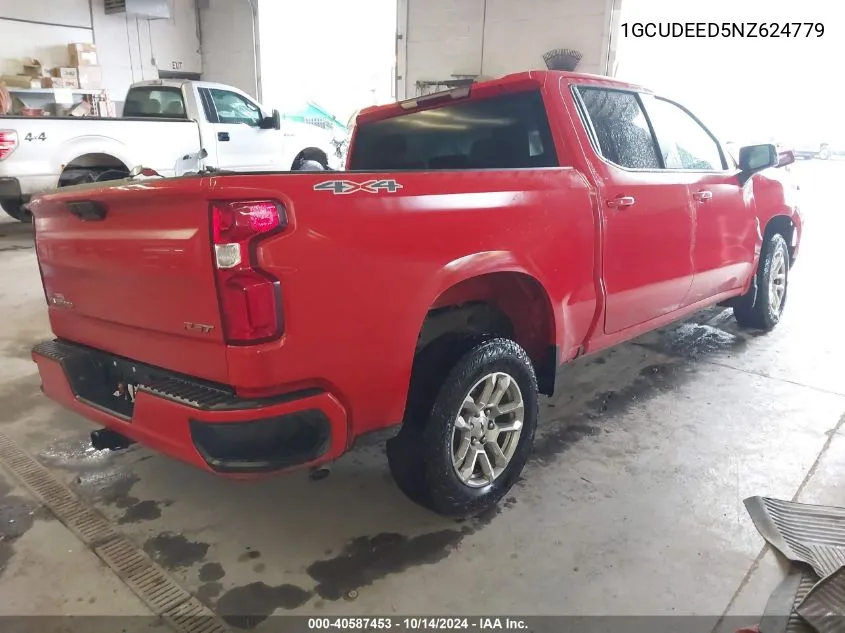 1GCUDEED5NZ624779 2022 Chevrolet Silverado K1500 Rst