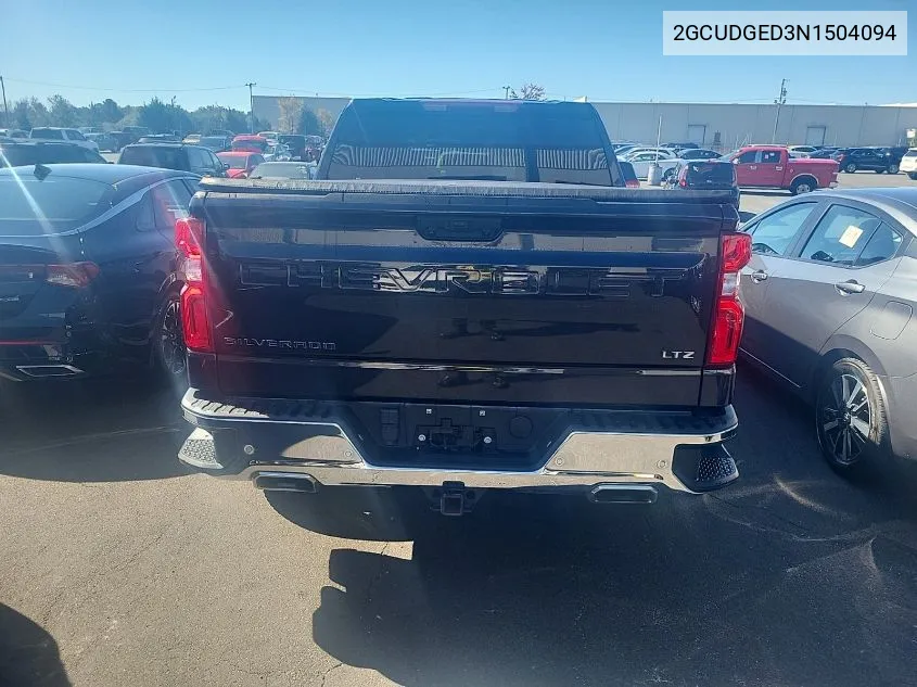 2022 Chevrolet Silverado K1500 Ltz VIN: 2GCUDGED3N1504094 Lot: 40680838