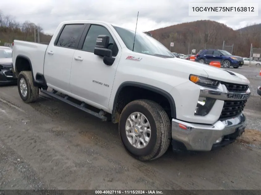 2022 Chevrolet Silverado 2500Hd 4Wd Standard Bed Lt VIN: 1GC4YNE75NF163812 Lot: 40827116