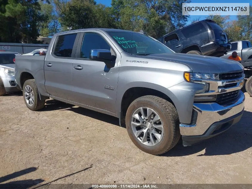 2022 Chevrolet Silverado 1500 Ltd 2Wd Short Bed Lt VIN: 1GCPWCEDXNZ114763 Lot: 40860098