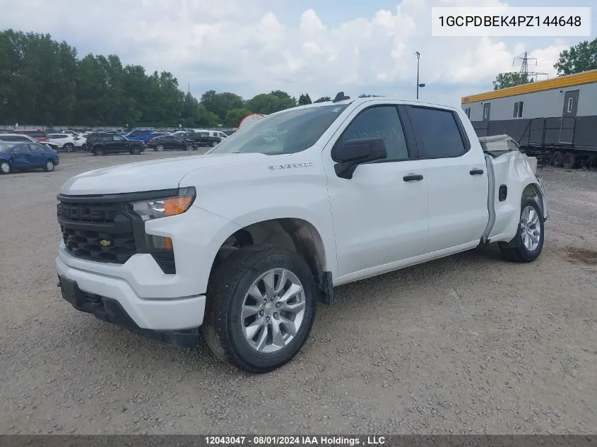 1GCPDBEK4PZ144648 2023 Chevrolet Silverado 1500