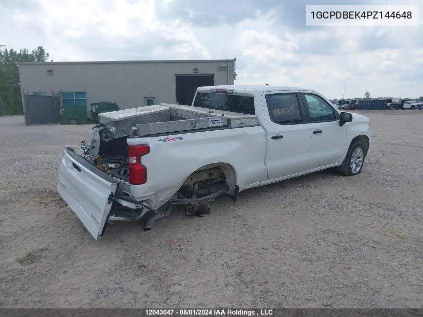 2023 Chevrolet Silverado 1500 VIN: 1GCPDBEK4PZ144648 Lot: 12043047