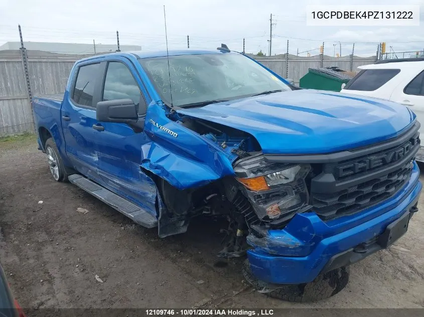 1GCPDBEK4PZ131222 2023 Chevrolet Silverado 1500