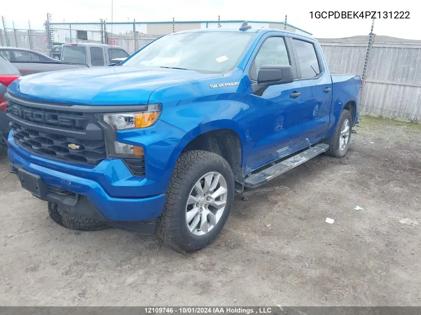 1GCPDBEK4PZ131222 2023 Chevrolet Silverado 1500