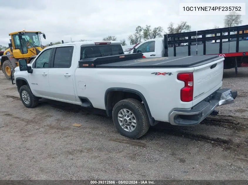 2023 Chevrolet Silverado 2500Hd 4Wd Long Bed Lt VIN: 1GC1YNE74PF235752 Lot: 39312586