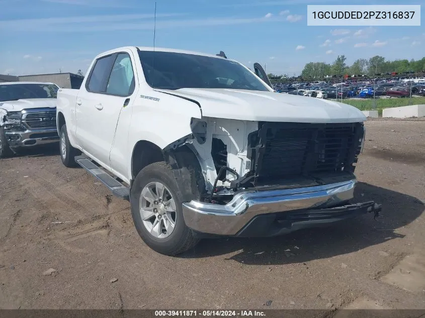 2023 Chevrolet Silverado 1500 4Wd Standard Bed Lt VIN: 1GCUDDED2PZ316837 Lot: 39411871