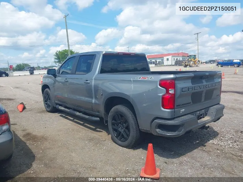 2023 Chevrolet Silverado 1500 VIN: 1GCUDEED2PZ150051 Lot: 39440438