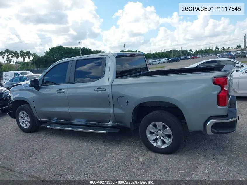 2023 Chevrolet Silverado 1500 2Wd Short Bed Lt VIN: 2GCPACED1P1117545 Lot: 40273530