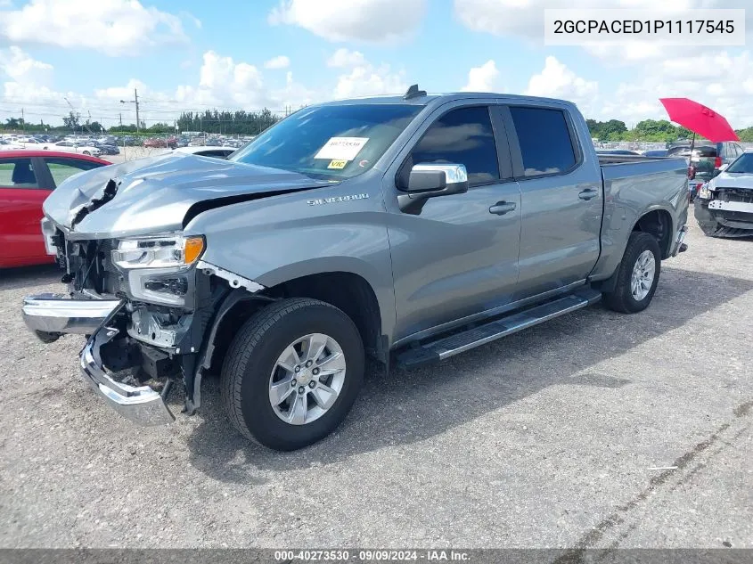 2023 Chevrolet Silverado 1500 2Wd Short Bed Lt VIN: 2GCPACED1P1117545 Lot: 40273530