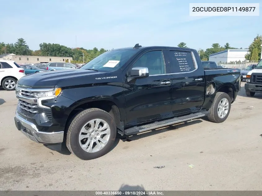 2023 Chevrolet Silverado 1500 K1500 Ltz VIN: 2GCUDGED8P1149877 Lot: 40336650