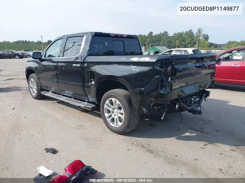 2023 Chevrolet Silverado 1500 K1500 Ltz VIN: 2GCUDGED8P1149877 Lot: 40336650