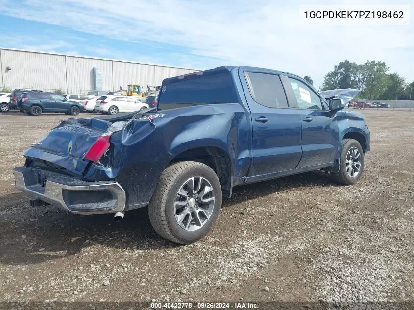 2023 Chevrolet Silverado 1500 K1500 Lt-L VIN: 1GCPDKEK7PZ198462 Lot: 40422778