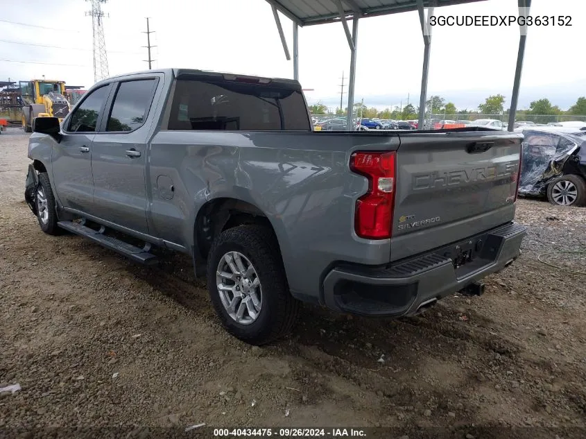 2023 Chevrolet Silverado 1500 4Wd Standard Bed Rst VIN: 3GCUDEEDXPG363152 Lot: 40434475