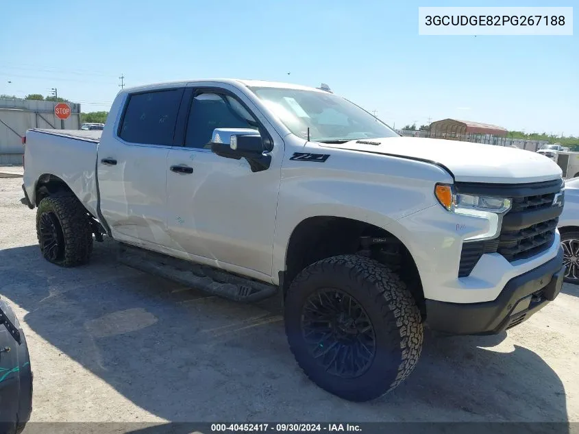 2023 Chevrolet Silverado K1500 Ltz VIN: 3GCUDGE82PG267188 Lot: 40452417