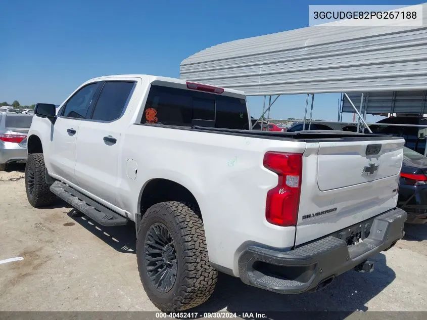 2023 Chevrolet Silverado K1500 Ltz VIN: 3GCUDGE82PG267188 Lot: 40452417