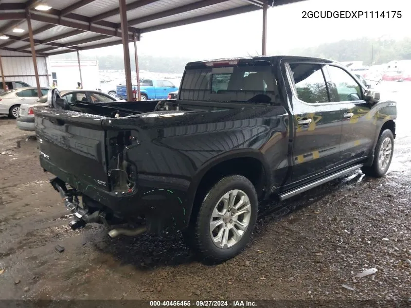 2023 Chevrolet Silverado 1500 4Wd Short Bed Ltz VIN: 2GCUDGEDXP1114175 Lot: 40456465